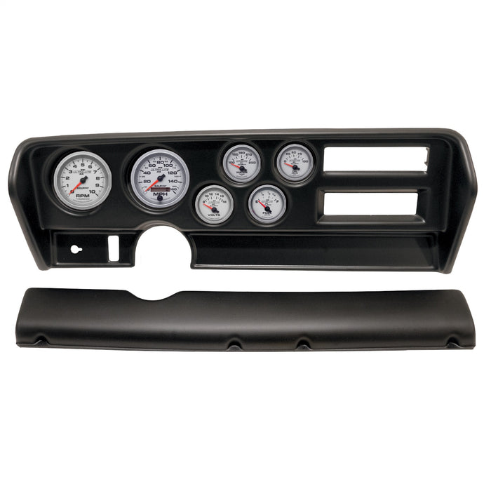 AutoMeter 2915-14 DIRECT FIT DASH KIT; (3 3/8in. X2; 2 1/16in. X4); PONTIAC GTO AC 70-72; ULTRA-LI - Truck Part Superstore