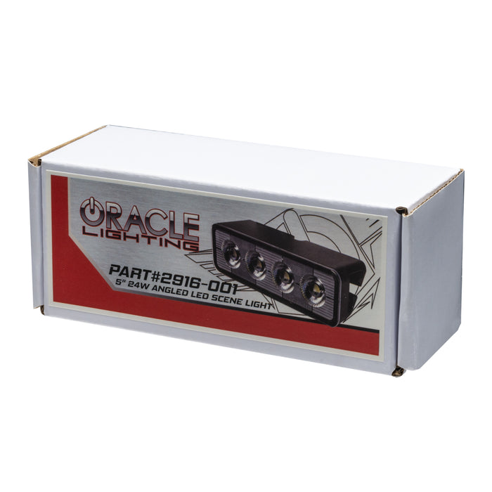 Oracle Lighting 2916-001 5" 24W Angled LED Scene Light - Truck Part Superstore
