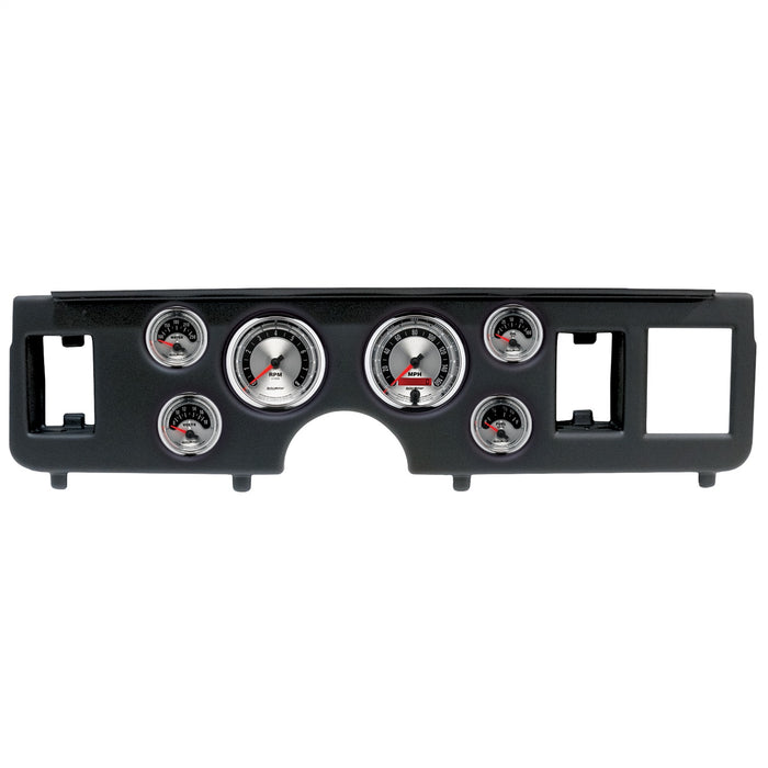 AutoMeter 2917-01 DIRECT FIT DASH KIT; (3 3/8in. X2; 2 1/16in. X4); FORD MUSTANG 79-86; AMERICAN M - Truck Part Superstore