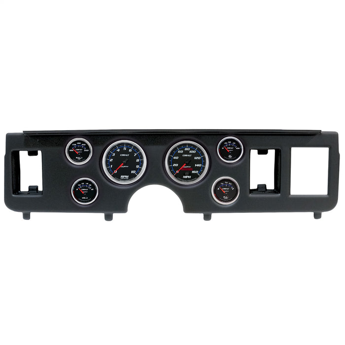 AutoMeter 2917-05 DIRECT FIT DASH KIT; (3 3/8in. X2; 2 1/16in. X4); FORD MUSTANG 79-86; COBALT - Truck Part Superstore