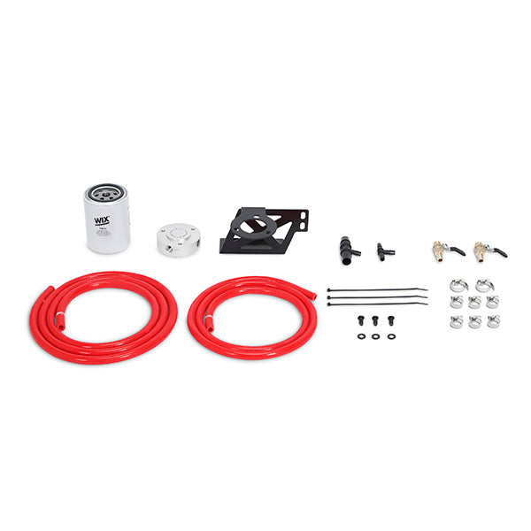Mishimoto MMCFK-F2D-08RD Ford 6.4L Powerstroke Coolant Filter Kit, 2008--2010, Red - Truck Part Superstore