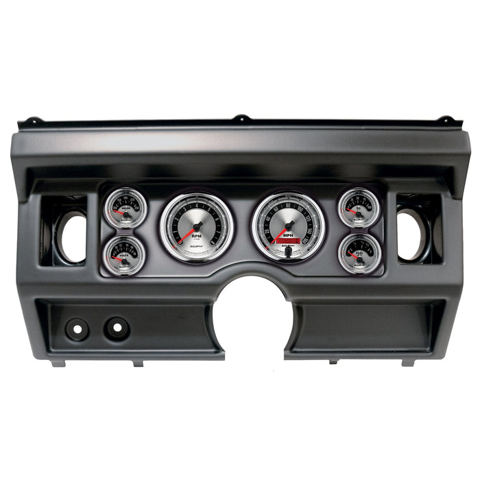 AutoMeter 2919-01 DIRECT FIT DASH KIT; (3 3/8in. X2; 2 1/16in. X4); FORD TRUCK AC 80-86; AMERICAN - Truck Part Superstore