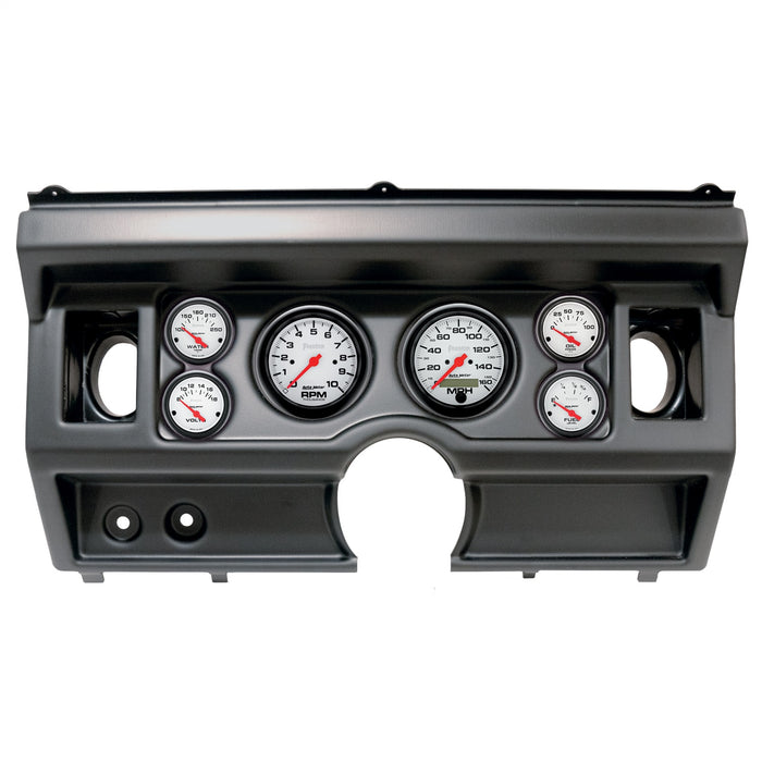 AutoMeter 2919-09 DIRECT FIT DASH KIT; (3 3/8in. X2; 2 1/16in. X4); FORD TRUCK AC 80-86; PHANTOM - Truck Part Superstore