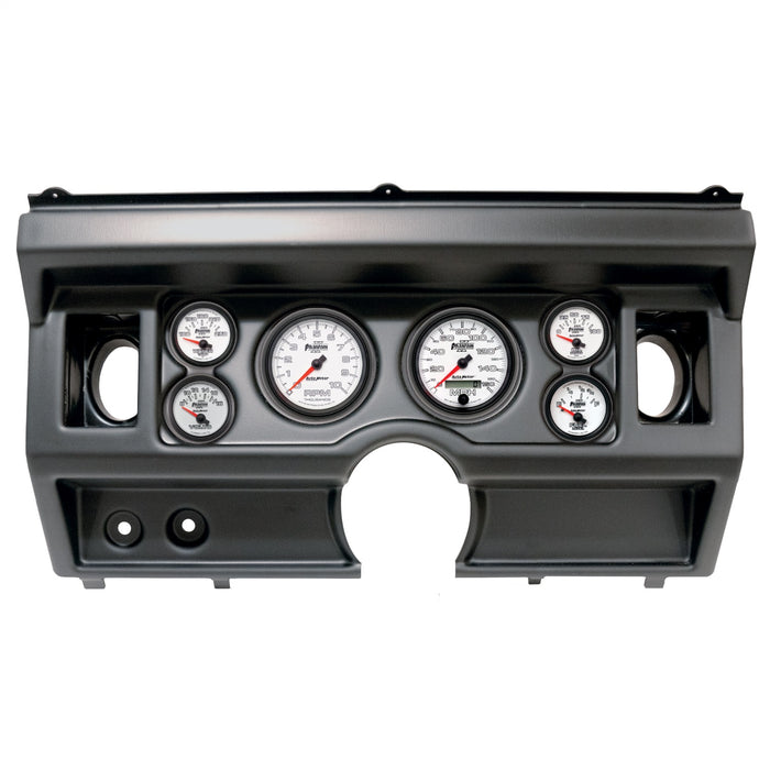 AutoMeter 2919-10 DIRECT FIT DASH KIT; (3 3/8in. X2; 2 1/16in. X4); FORD TRUCK AC 80-86; PHANTOM I - Truck Part Superstore