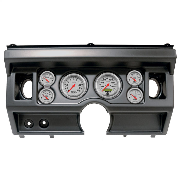 AutoMeter 2919-13 DIRECT FIT DASH KIT; (3 3/8in. X2; 2 1/16in. X4); FORD TRUCK AC 80-86; ULTRA-LIT - Truck Part Superstore