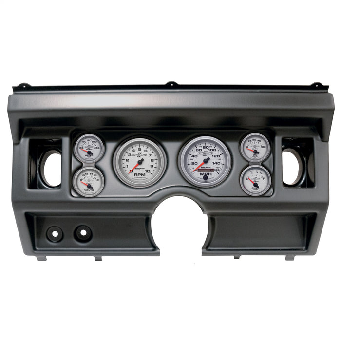 AutoMeter 2919-14 DIRECT FIT DASH KIT; (3 3/8in. X2; 2 1/16in. X4); FORD TRUCK AC 80-86; ULTRA-LIT - Truck Part Superstore