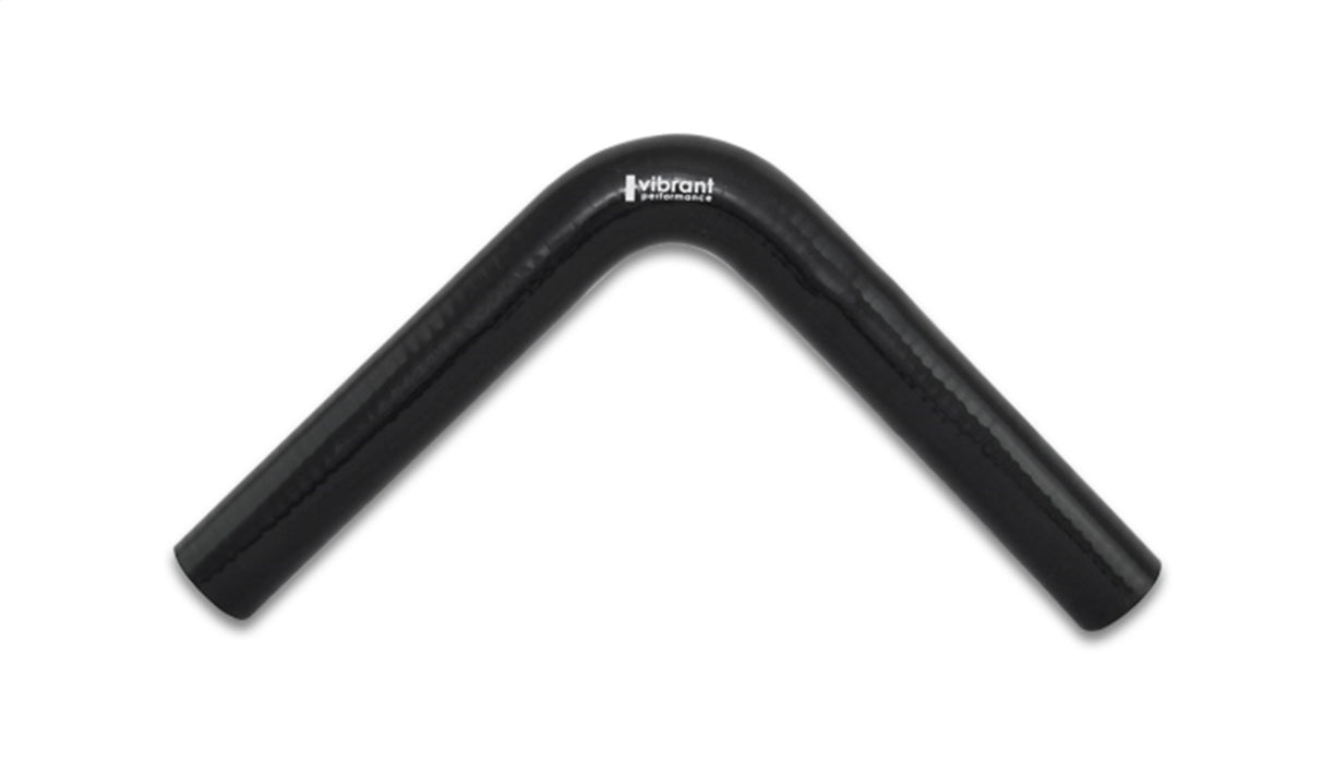 Vibrant Performance 2919 4 Ply 90 Degree Elbow; 1.25 in. x 8 in. Leg Length; Black; - Truck Part Superstore