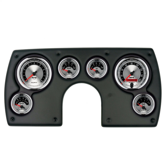 AutoMeter 2921-01 DIRECT FIT DASH KIT; (3 3/8in. X2; 2 1/16in. X4); CHEVY CAMARO 82-89; AMERICAN M - Truck Part Superstore