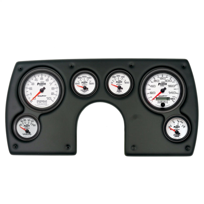 AutoMeter 2921-10 DIRECT FIT DASH KIT; (3 3/8in. X2; 2 1/16in. X4); CHEVY CAMARO 82-89; PHANTOM II - Truck Part Superstore