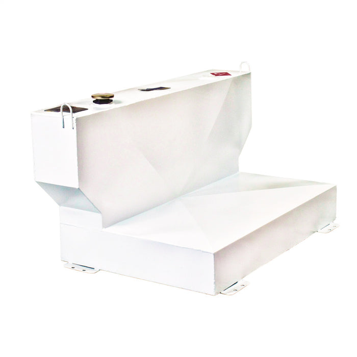 Better Built 29221497 Transfer Tank; 98 Gallon; White Steel; T-Top L-Shape; - Truck Part Superstore