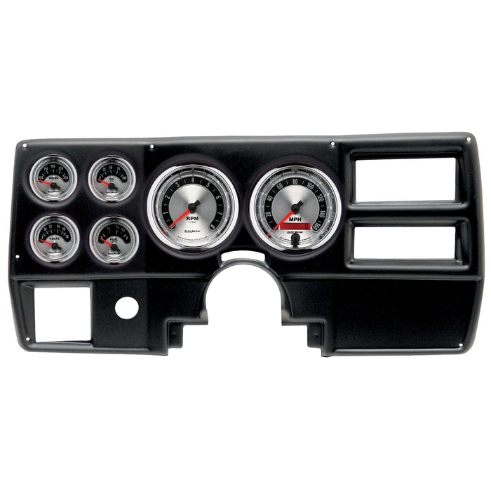 AutoMeter 2923-01 DIRECT FIT DASH KIT; (5in. X2; 2 1/16in. X4); CHEVY/GMC TRUCK AC 84-87; AMERICAN - Truck Part Superstore