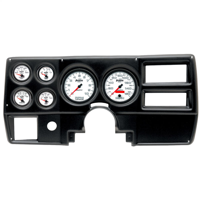 AutoMeter 2923-10 DIRECT FIT DASH KIT; (5in. X2; 2 1/16in. X4); CHEVY/GMC TRUCK AC 84-87; PHANTOM - Truck Part Superstore
