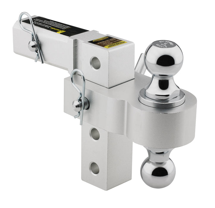 Smittybilt 2925 Ball Mount 6 Inch Adjustable W/Reversible 2 and 1 7/7 Inch Steel Balls Smittybilt - Truck Part Superstore