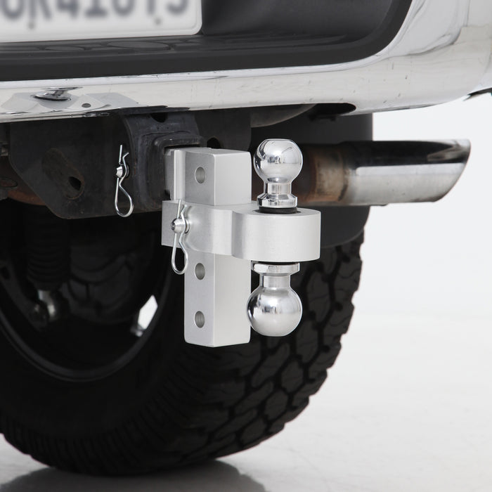 Smittybilt 2925 Ball Mount 6 Inch Adjustable W/Reversible 2 and 1 7/7 Inch Steel Balls Smittybilt - Truck Part Superstore