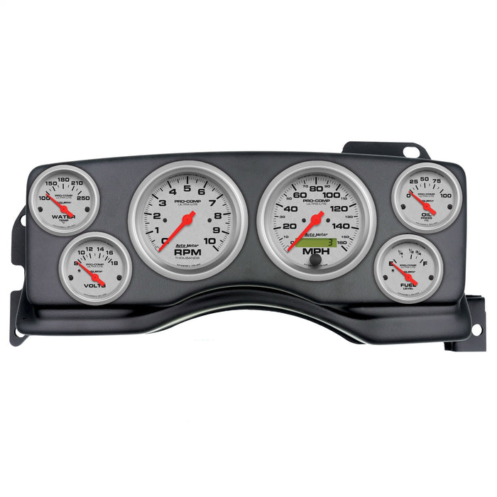 AutoMeter 2927-13 DIRECT FIT DASH KIT; (3 3/8in. X2; 2 1/16in. X4); FORD MUSTANG 90-93; ULTRA-LITE - Truck Part Superstore