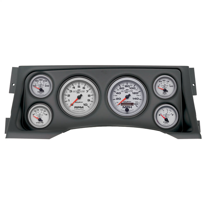 AutoMeter 2928-14 DIRECT FIT DASH KIT; (3 3/8in. X2; 2 1/16in. X4); CHEVY/GMC TRUCK 95-98; ULTRA-L - Truck Part Superstore