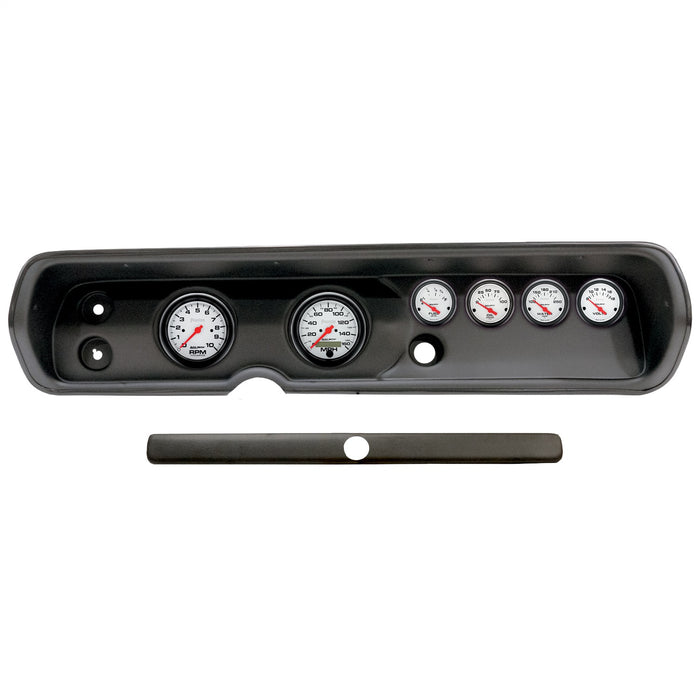AutoMeter 2929-09 DIRECT FIT DASH KIT; (3 3/8in. X2; 2 1/16in. X4); CHEVY CHEVELLE 64-65; PHANTOM - Truck Part Superstore