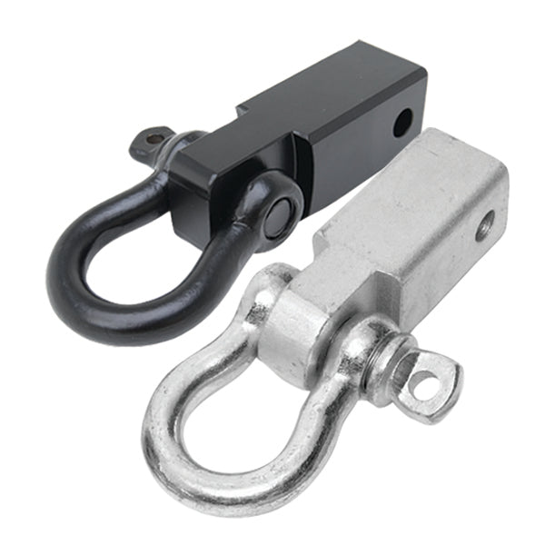 Smittybilt 29312 Receiver Hitch D-Ring 3/4 Inch 4.75 Ton Rating Fits 2 Inch Receiver Zinc Smittybilt - Truck Part Superstore