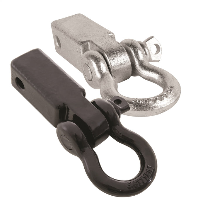 Smittybilt 29312B Receiver Hitch D-Ring 3/4 Inch 4.75 Ton Rating Fits 2 Inch Receiver Black Smittybilt - Truck Part Superstore