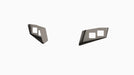 Road Armor 2DFP2 Accessory Identity Light Pod; Front; Dual Cube; Standard; Raw Steel; - Truck Part Superstore