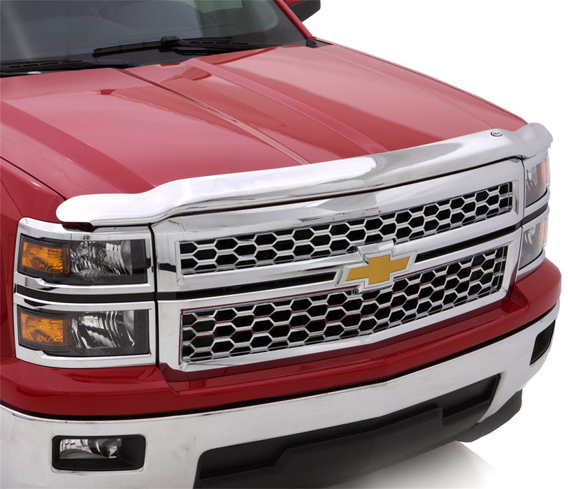 Auto Ventshade (AVS) 622171 Aeroskin Chrome Hood Protector; Low Profile; - Truck Part Superstore