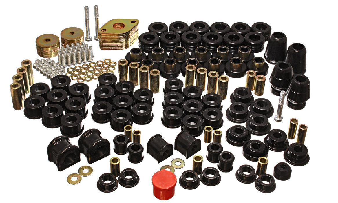 Energy Suspension 2.18108G Hyper-Flex System; Black; Master Set; - Truck Part Superstore