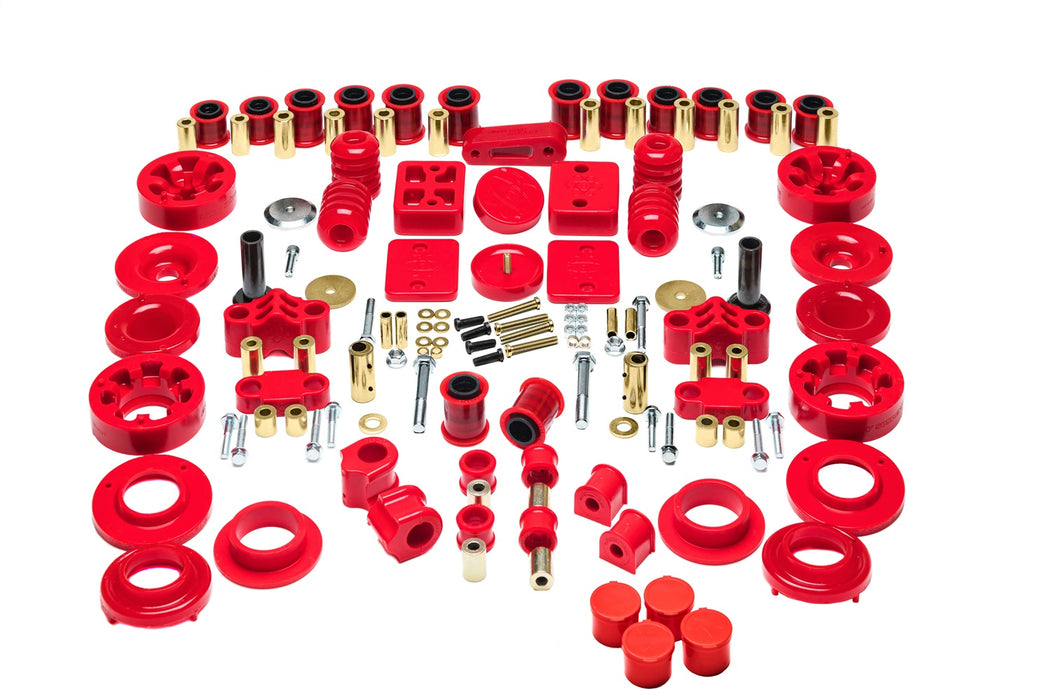 Energy Suspension 2.18110R Hyper-Flex System; Red; 2 in. Lift; - Truck Part Superstore