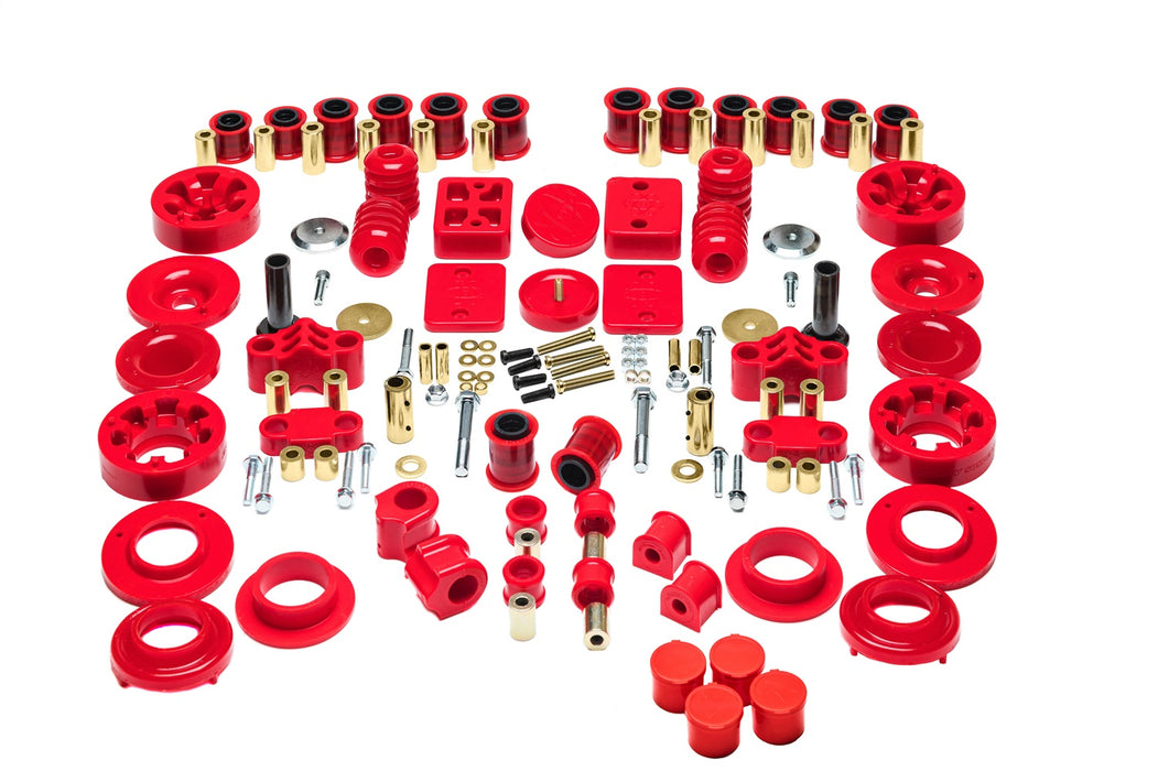 Energy Suspension 2.18111R Hyper-Flex System; Red; 2 in. Lift; - Truck Part Superstore