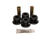 Energy Suspension 2.2111G Shackle Bushing Set; Black; Performance Polyurethane; - Truck Part Superstore
