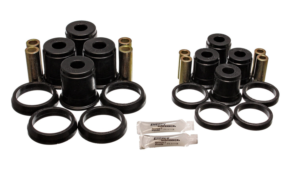 Energy Suspension 2.3104G Control Arm Bushing Set; Black; Rear; Performance Polyurethane; - Truck Part Superstore