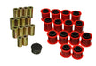 Energy Suspension 2.3110G Control Arm Bushing Set; Black; Front; Performance Polyurethane; - Truck Part Superstore