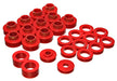 Energy Suspension 2.4104R Body Cab Mount Set; Red; Performance Polyurethane; - Truck Part Superstore