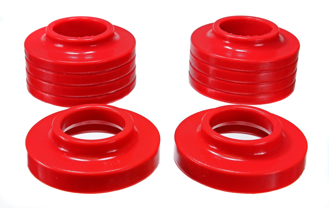 Energy Suspension 2.6102R Coil Spring Isolator Set - Truck Part Superstore