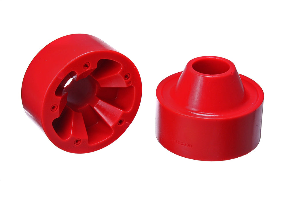 Energy Suspension 2.6112R Coil Spring Spacer Lift Set; Red; 1.75 in. Lift; - Truck Part Superstore