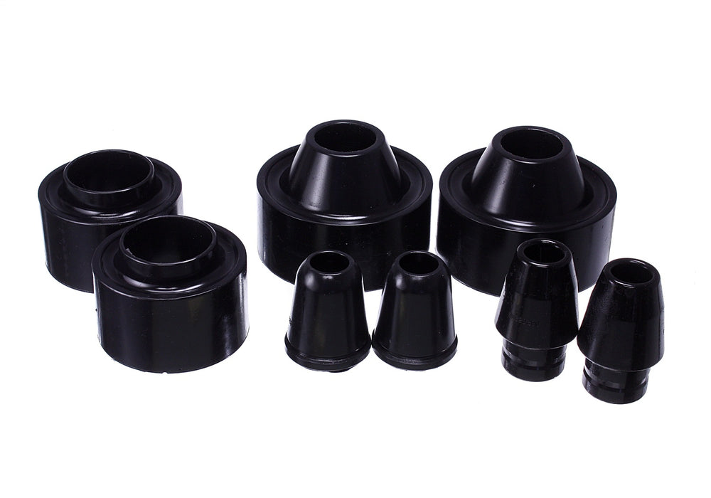 Energy Suspension 2.6113G Coil Spring Spacer Lift Set; Black; 1.75 in. Lift; Complete set; - Truck Part Superstore