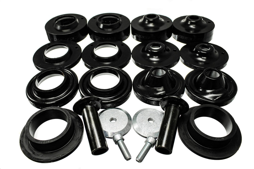 Energy Suspension 2.6116G Coil Spring Spacer Lift Set; Black; 2 in. Lift; - Truck Part Superstore