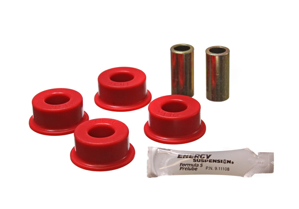 Energy Suspension 2.7101R Track Arm Bushing Set; Red; Front Or Rear; Performance Polyurethane; - Truck Part Superstore