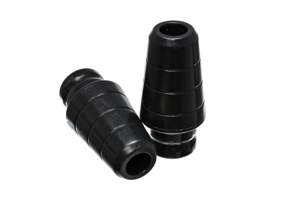 Energy Suspension 2.9102G Bump Stop Set; Black; Front; Extended; For Use w/1.75 in. Lift; - Truck Part Superstore