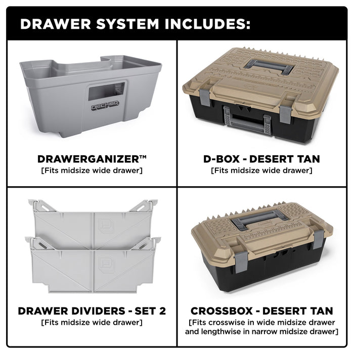 DECKED MN9 DECKED Truck Bed Storage System - Truck Part Superstore