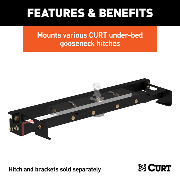 CURT 60641 CURT 60641 Under-Bed Gooseneck Installation Brackets; Fits Select Ford F-150 - Truck Part Superstore