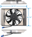 Northern Radiator Z40140 Single 16 Inch Brushless Fan/Shroud Combo - Truck Part Superstore