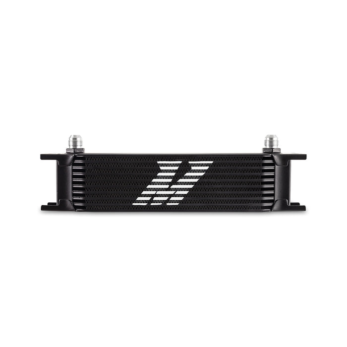Mishimoto MMOC-10-8BK Universal 10-Row Oil Cooler, -8AN, Black - Truck Part Superstore