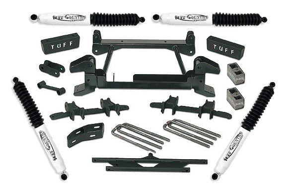 Tuff Country 14813KN 4 Inch Lift Kit 88-98 Chevy/GMC Truck K1500 w/ SX8000 Shocks Tuff Country - Truck Part Superstore