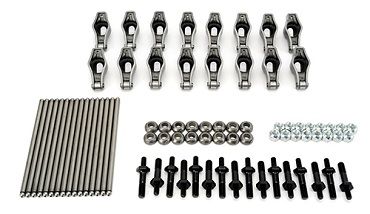 COMP Cams 1431-KIT Magnum 1.6 Rocker Arm, HE Pushrod and Stud Kit for Ford 289-302 - Truck Part Superstore