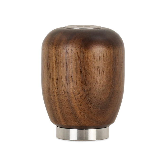 Mishimoto MMSK-WD-SWN Short Steel Core Wood Shift Knob, Walnut Wood - Truck Part Superstore