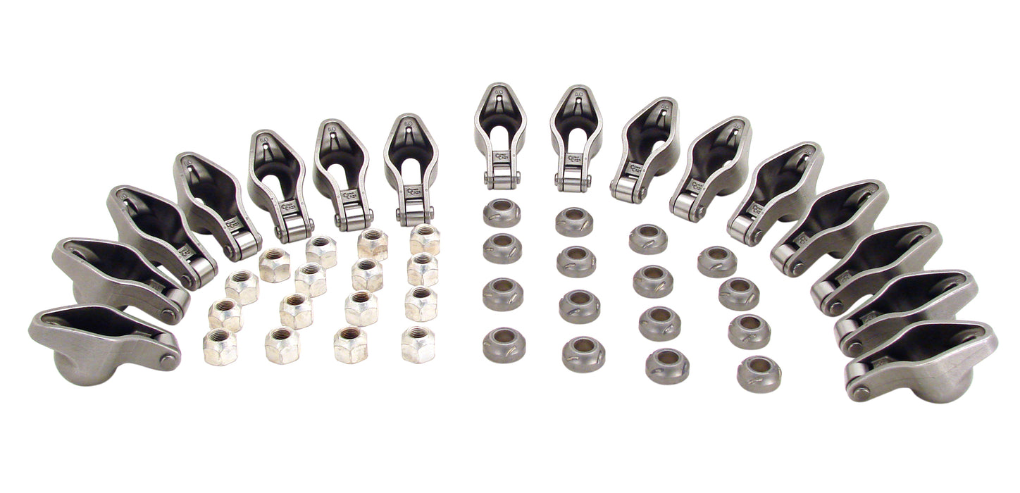 COMP Cams 1416-16 Magnum Roller 1.6 Ratio Rocker Arm Set for Chevrolet Small Block w/ 3/8" Stud - Truck Part Superstore