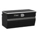 UWS TBC-36-W-BLK Gloss Black Aluminum 36in. Wedge Utility Chest Box (LTL Shipping Only) - Truck Part Superstore