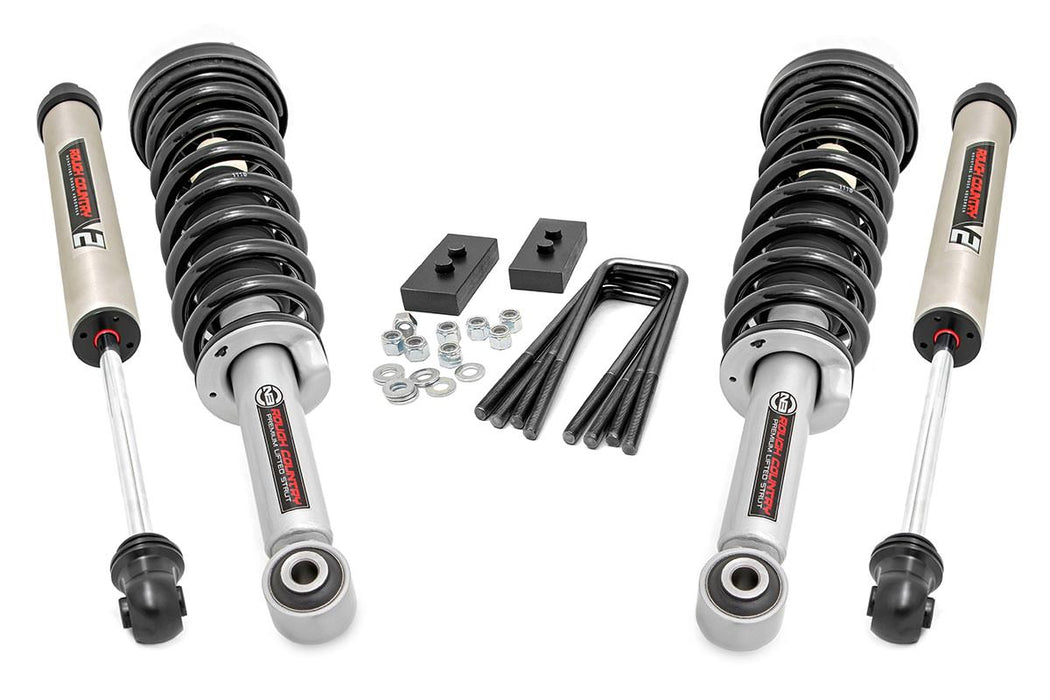 Rough Country 56971 2 Inch Leveling Lift Kit N3 Struts & V2 Shocks 14-20 F-150 Rough Country - Truck Part Superstore