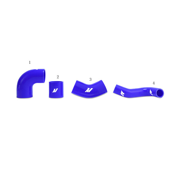 Mishimoto MMICP-EVO-01UBL Upper Intercooler Pipe Kit, fits Mitsubishi Lancer Evolution 7/8/9 2001-2007 - Truck Part Superstore