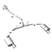 MagnaFlow Exhaust Products 15552 Street Series Stainless Cat-Back System - Truck Part Superstore
